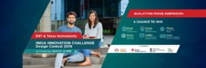 India Innovation Challenge design contest,DTU