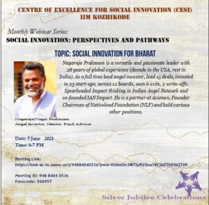 Social Innovation for Bharat, IIMK