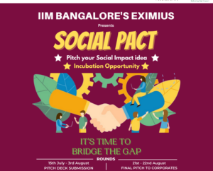 Social Pact, Eximius, IIMB