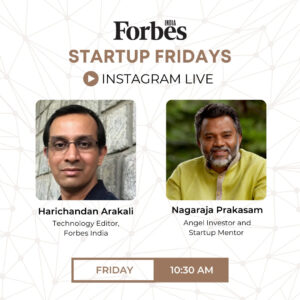Forbes Startup Friday - Angel Investment Journey